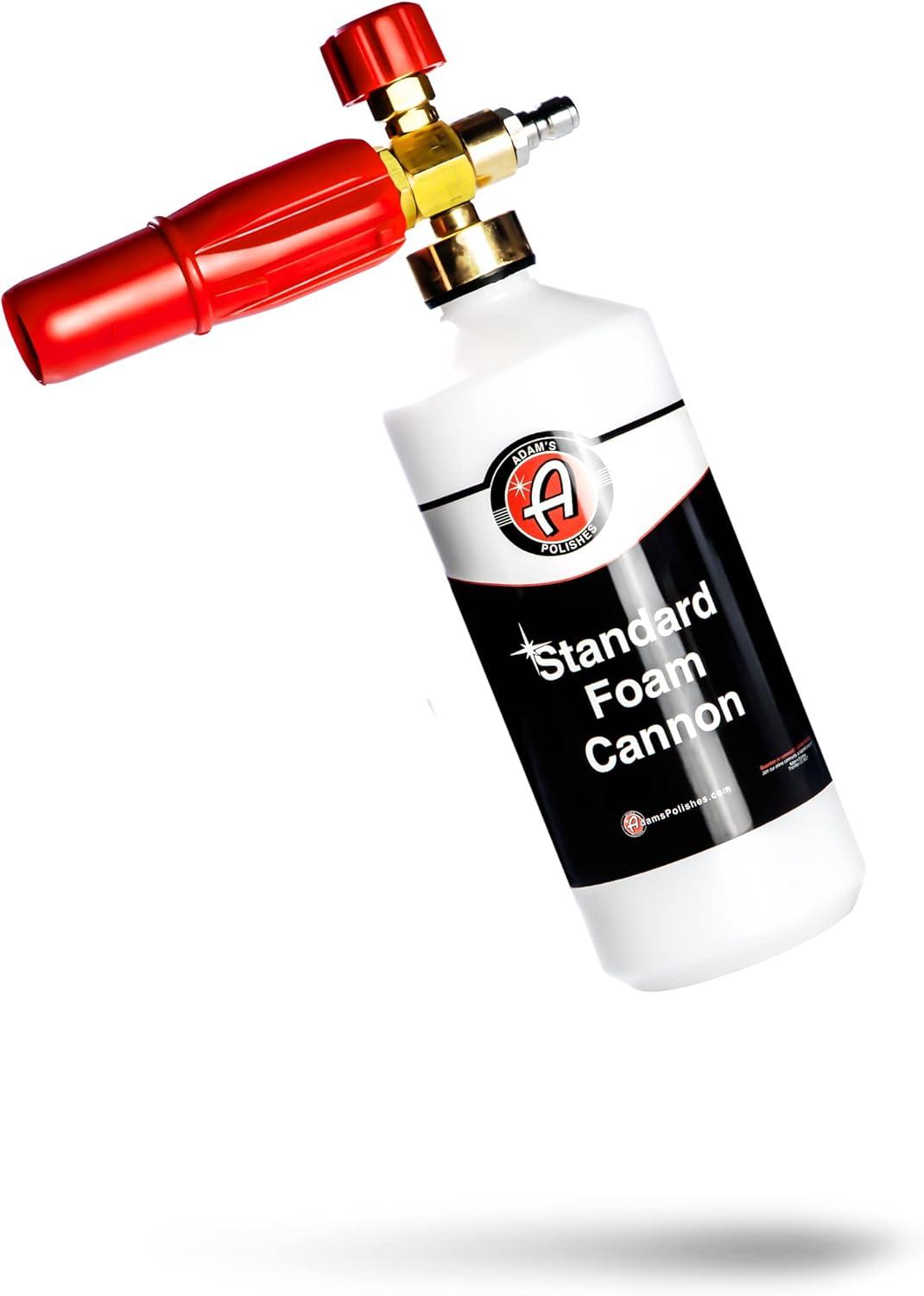 imageAdams Polishes Standard Foam Cannon Car Shampoo ampamp Wash Pad Bundle Foam Cannon Soap Sprayer for Car Wash Patio ampamp House Cleaning Sprayer Cleaner Cannister for Pressure Washer