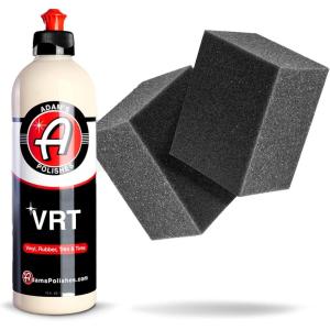 Adam’s Polishes VRT Combo – Vinyl, Rubber and Plastic Non-Greasy Long Lasting Super Shine Dressing for Tires, Trim and More, Safe for Cars, Trucks, SUVs, RVs & More(Bundle)