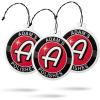 imageAdams Polishes Hanging Car Air Fresheners 3 Pack  Strawberry Scented  Car Smell Good Accessories For Interior  Great After Car Cleaning ampamp Auto Detailing  Perfect For Smokers ampamp Pet Owners