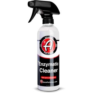 Adam’s Polishes Enzymatic Cleaner 16oz – Eliminate Stains & Odors From Extreme Bio-Based Messes – Water-Based, Non-Toxic All Purpose Interior Cleaner – Safe On All Surfaces In Your Home or Vehicle(16 Fl Oz (Pack of 1))