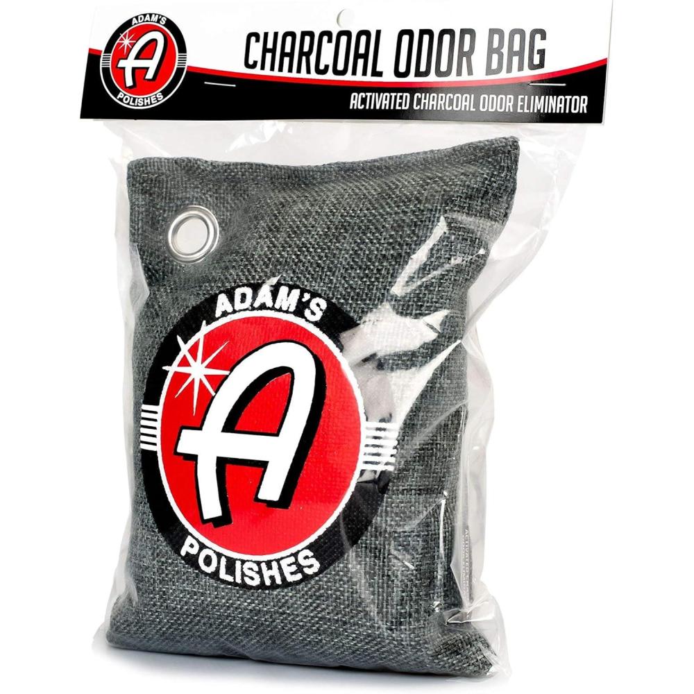 image:imageAdams Polishes Odor Eliminator Bag 500g  Natural Premium Charcoal Air Purifying Charcoal Bag  Absorbs amp Eliminates Odors for Cars Closets amp Bathrooms  Contains no Fragrance or Chemicals