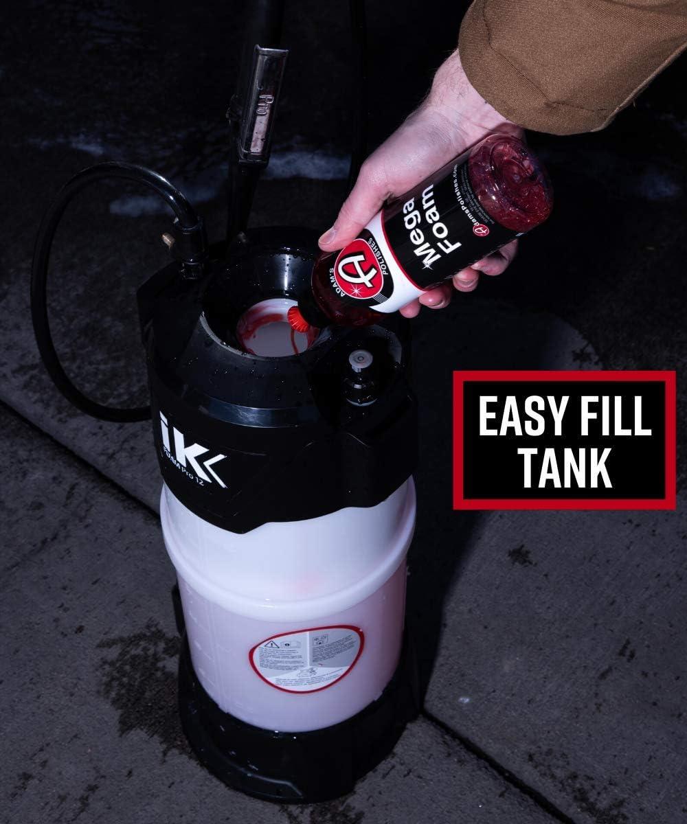 image:imageAdams Polishes IK Foaming Pump Sprayer 6 Liters Pressure Foam Sprayer Cleaning Kit Car Wash Detailing Fill with Car Wash Soap Wheel amp Tire Cleaner Rim Water Sprayer Lawn Garden Weeds