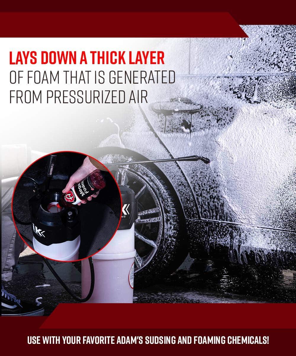 image:imageAdams Polishes IK Foaming Pump Sprayer 6 Liters Pressure Foam Sprayer Cleaning Kit Car Wash Detailing Fill with Car Wash Soap Wheel amp Tire Cleaner Rim Water Sprayer Lawn Garden Weeds