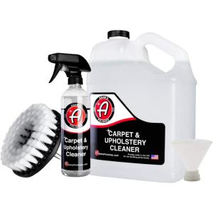 Adam’s Polishes Carpet Brush Total Refill Kit – A Cleaning Tool Attachment For Scrubbing/Cleaning Carpet, Upholstery, Leather Seats & Chairs, Floor Mats, Trunk, Interior Boat, RV & Car Accessories(1 Count (Pack of 1))