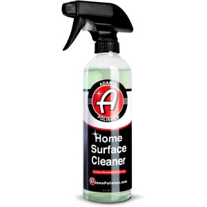 Adam’s Polishes Home Surface Cleaner – Quickly, Safely Remove & Clean In Home Surfaces | Removes Odors, Non-Bleaching Formula For Kitchen, Bathroom, & Floor | Contains Benzalkonium Chloride (16oz)(16 FL Oz (Pack of 1))