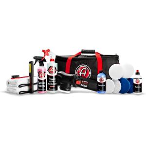 Adam’s Polishes Swirl Killer 12mm Polisher Kit (16 Item) – Orbital Polishing Paint Correcting Buffer Tool – Car Scratch Remover – Use Post Car Wash Clay Bar & Pre Wax or Ceramic Coating