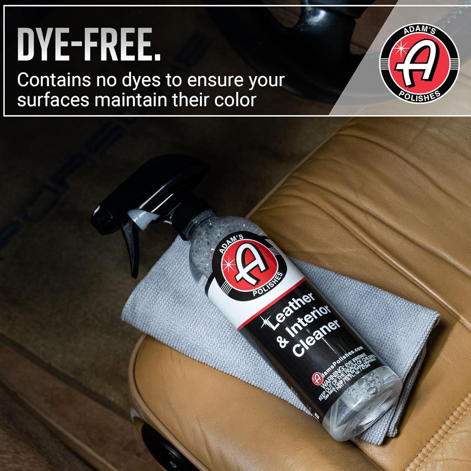 image:imageAdams Polishes Leather amp Interior Cleaner 16oz640 Fl Oz Pack of 1