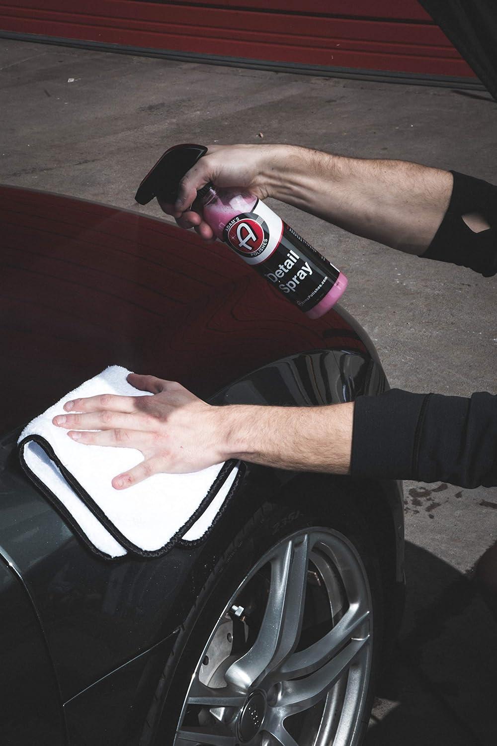 image:imageAdams Polishes Single Soft Microfiber Towel Soft Enough for Even The Most Delicate Finishes Buff Away Polishes amp Car Wax with Ease 12 Pack