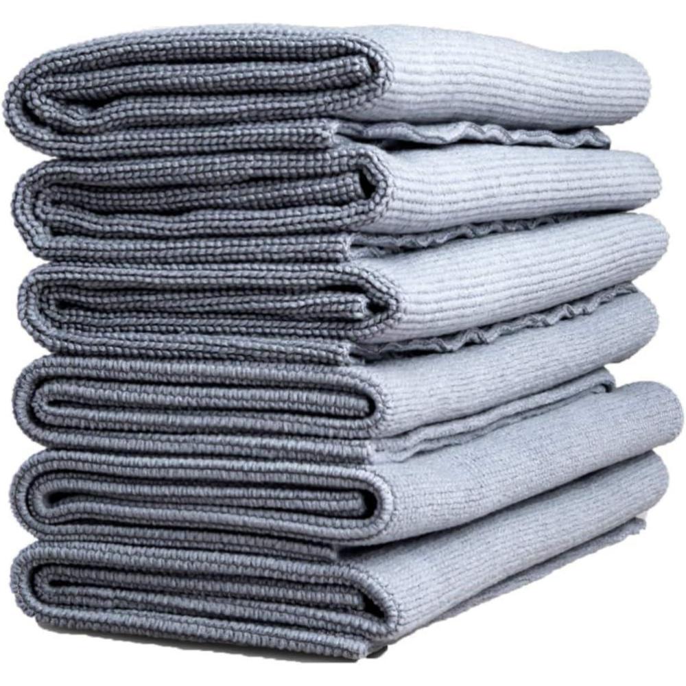 image:imageAdams Polishes Edgeless Microfiber Utility Towel Edgeless Microfiber Design with Tight Weave Fibers Great All Purpose Detailing Towel 6 Pack6 Pack