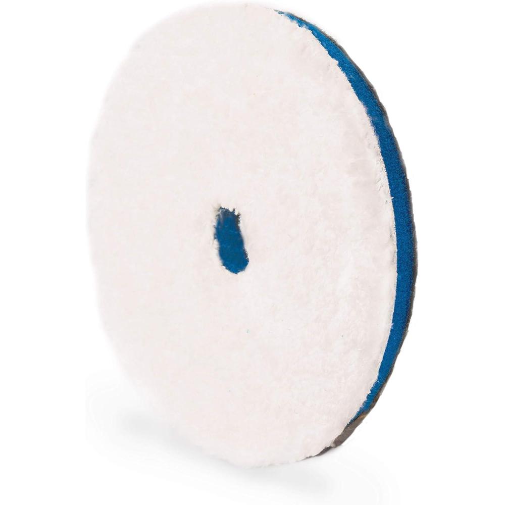 image:imageAdams Polishes Premium Polisher Pads  Expertly Designed Soft Foam Finishes amp Glosses Better Than Ever 2 Pack  Color Coded to Match with Recommended Polishes or Compounds 35 White Polish PadMicrofiber Cutting Pad