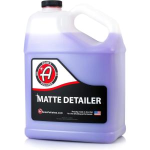 Adam’s Polishes Matte Detailer – Specialized Formulation Perfect for Any Matte, Satin, and Gloss Finishes – Does Not Add Any Level of Shine – Easy to Use, with No Streaking or Residues (1 Gallon)(128 Fl Oz (Pack of 1))