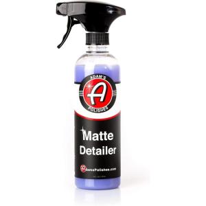 Adam’s Polishes Matte Detailer – Specialized Formulation Perfect for Any Matte, Satin, and Gloss Finishes – Does Not Add Any Level of Shine – Easy to Use, with No Streaking or Residues (1 Gallon)(16 Fl Oz (Pack of 1))