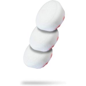 Adam’s Polishes Premium Polisher Pads – Expertly Designed Soft Foam Finishes & Glosses Better Than Ever 2 Pack – Color Coded to Match with Recommended Polishes or Compounds (3.5, White Polish Pad)(White Polish Pad)
