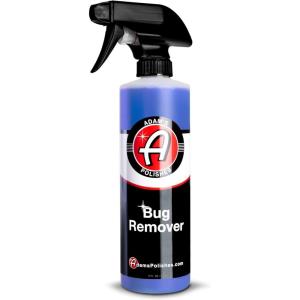 Adam’s Polishes Car Bug Remover Combo – Powerful Bug Remover For Car Detailing | All Purpose Spray Removes Bug & Tar From Plastic, Rubber, Metal, Chrome, Glass, RV, Boat, Motorcycle(16 Fl Oz (Pack of 1))
