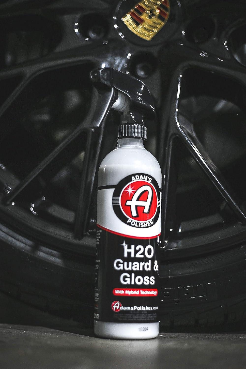 image:imageAdams Polishes H2O Guard amp Gloss Gallon Car Detailing Hybrid Top Coat Silica Sealant Car Wax amp Polish Quick Detailer After Car Wash Seals Shines and Protects All Exterior Surfaces640 Fl Oz Pack of 1