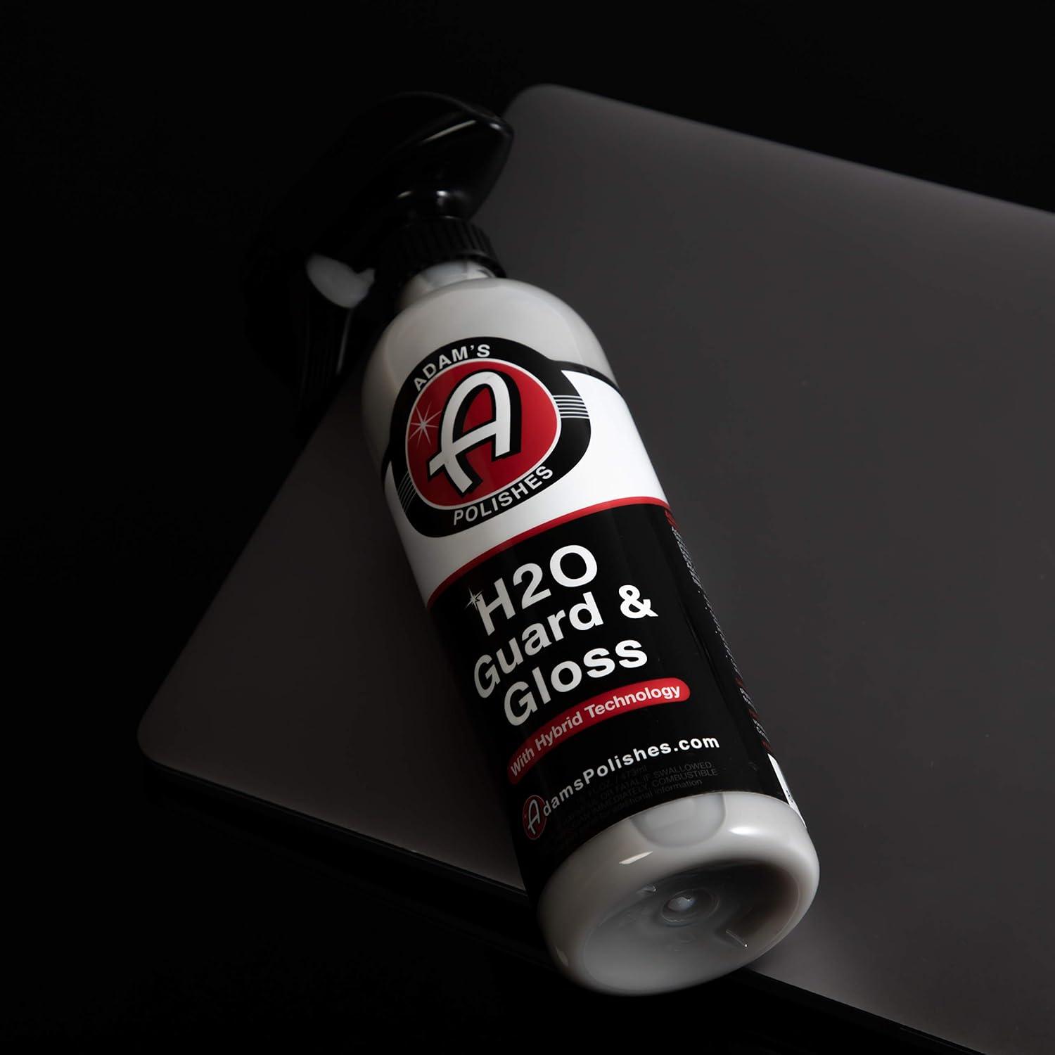 image:imageAdams Polishes H2O Guard amp Gloss Gallon Car Detailing Hybrid Top Coat Silica Sealant Car Wax amp Polish Quick Detailer After Car Wash Seals Shines and Protects All Exterior Surfaces640 Fl Oz Pack of 1