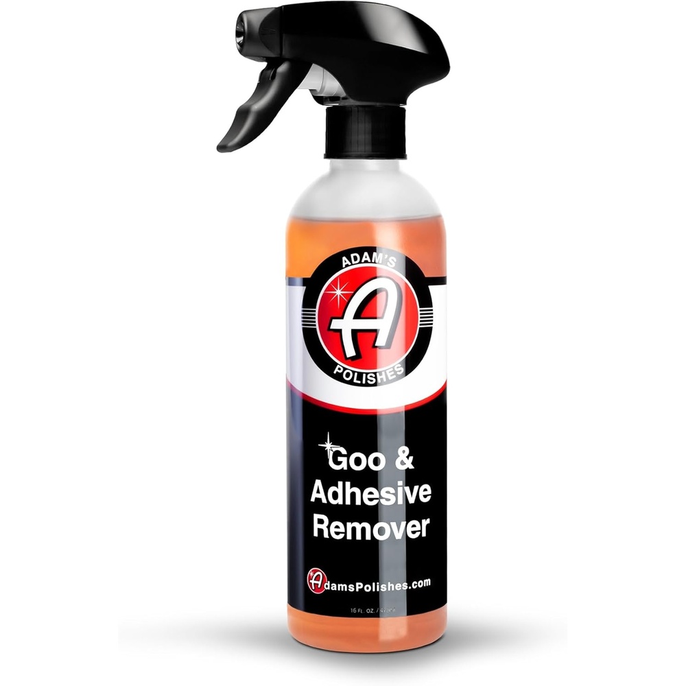 Adam’s Polishes Goo & Adhesive Remover – Non-Toxic Goo, Bumper Sticker ...